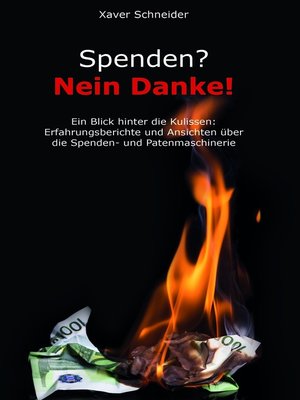 cover image of Spenden? Nein Danke!